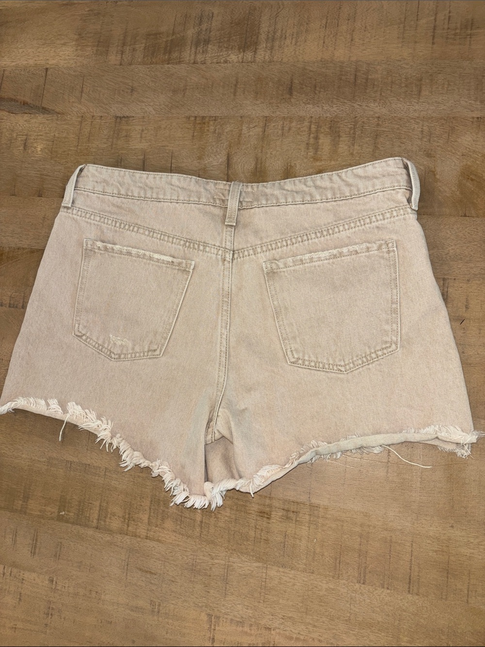 Kut From The Kloth Jane High-Rise Long Shorts Distressed Denim 100% Cotton 10 - Picture 6 of 6